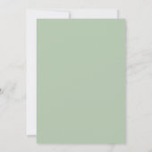 Sonnenblumen zeigen Grüne Hochzeit retten das Datu Save The Date (Rückseite)