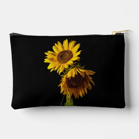 Sonnenblumen zubehörtasche (Rückseite)