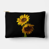 Sonnenblumen zubehörtasche (Vorderseite)