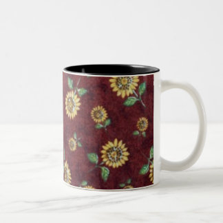 SONNENBLUMEN ZWEIFARBIGE TASSE
