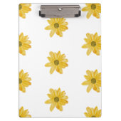 Sonnenblumen-Zwischenwand Klemmbrett (Vorderseite)
