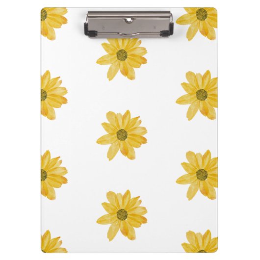 Sonnenblumen-Zwischenwand Klemmbrett (Vorderseite)