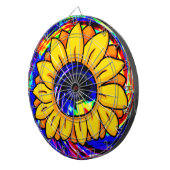 Sonnenblumenauge_ Dartscheibe (Vorderseite rechts)