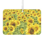 Sonnenblumenautofrescher Autolufterfrischer (Rückseite)
