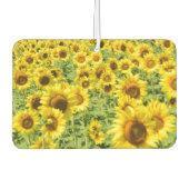 Sonnenblumenautofrescher Autolufterfrischer (Vorderseite)