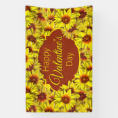 Sonnenblumenbanner Banner (Vertikal)