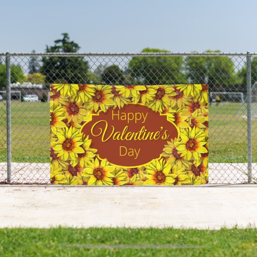 Sonnenblumenbanner Banner (InSitu)