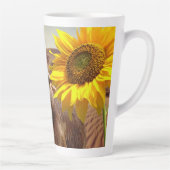 Sonnenblumenbär Latte Tasse (Rechts)