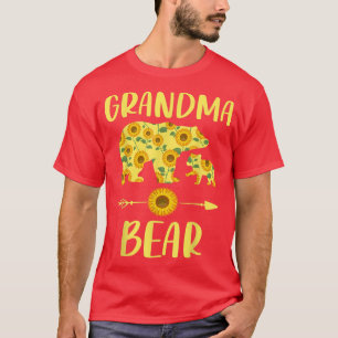 Sonnenblumenbär passt Familienoutfit, Sonnengran T-Shirt