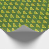 Sonnenblumenbaum Geschenkpapier (Ecke)