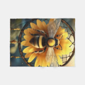 Sonnenblumenbäume, Fleecedecke (Vorderseite (Horizontal))