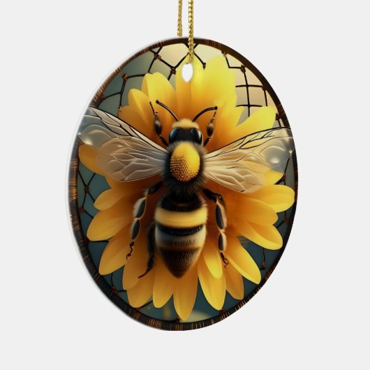 Sonnenblumenbäume, Keramik Ornament (Rechts)