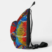 Sonnenblumenbeutel Crossbody Bag (Rechts)