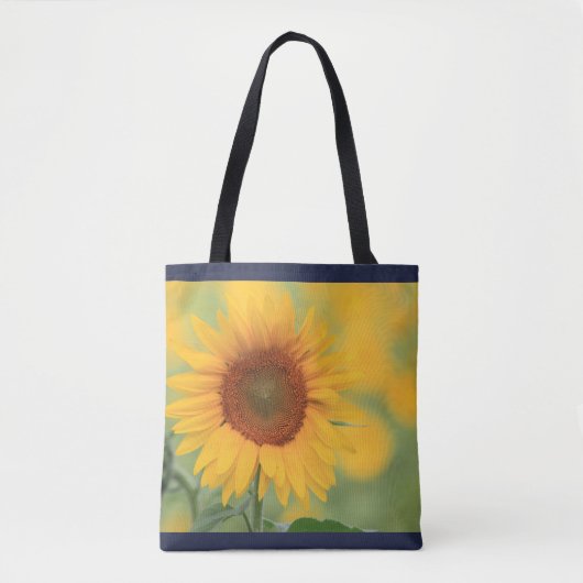 Sonnenblumenbeutel Tasche (Vorderseite)