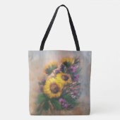 Sonnenblumenbeutel Tasche (Vorderseite)
