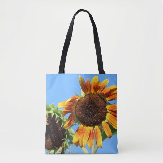 Sonnenblumenbeutel Tasche (Vorderseite)