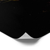Sonnenblumenbild Poster (Ecke)