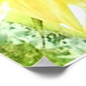 Sonnenblumenbild-Poster Poster (Ecke)
