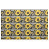 Sonnenblumenbild Stoff (Fat Quarter (45,7 x 55,9 cm))
