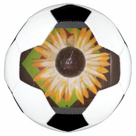 Sonnenblumenbildball Fußball