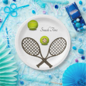 Sonnenblumenblätter-Teller Pappteller (Party)