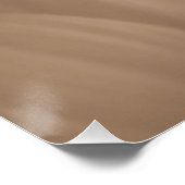 Sonnenblumenblättern in Sepia Tone Poster (Ecke)