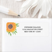 Sonnenblumenblätterung Rücksendeadresse (Insitu)