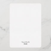 Sonnenblumenblume #212 - folieneinladung (Rückseite)