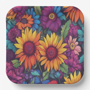 Sonnenblumenblume #212 - pappteller