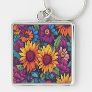 Sonnenblumenblume #212 - schlüsselanhänger