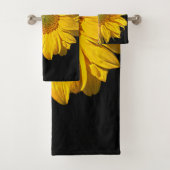 Sonnenblumenblume Badhandtuch Set (Insitu)