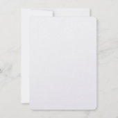 Sonnenblumenblume Hochzeitsessen Probe Einladung (Rückseite)