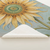 Sonnenblumenblume Sherpadecke (3/4)