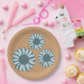 Sonnenblumenblumen Blumen Pappteller (Party)