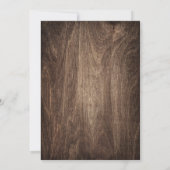 Sonnenblumenblumen im Sommer Hochzeit Einladung (Rückseite)