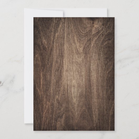 Sonnenblumenblumen im Sommer Hochzeit Einladung (Rückseite)