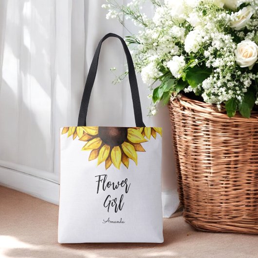 Sonnenblumenblumenmärsche Tasche