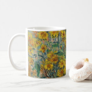 Sonnenblumenblüten von Claude Monet Kaffeetasse