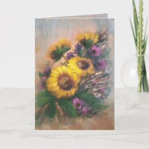 Sonnenblumenbrise Karte