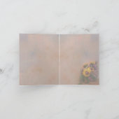 Sonnenblumenbrise Karte (Innenseite)