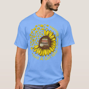 Sonnenblumenbuch, Blume Liebhaber T-Shirt