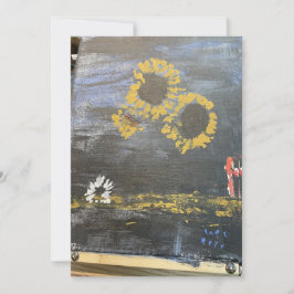 Sonnenblumenbunch Einladung