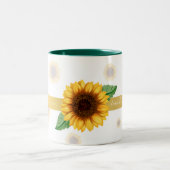 Sonnenblumencoffee Tasse "Face the sunshine" (Mittel)