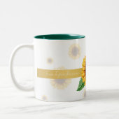 Sonnenblumencoffee Tasse "Face the sunshine" (Links)