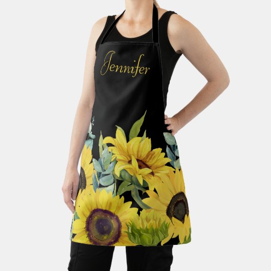 Sonnenblumencreme Schürze (InSitu)