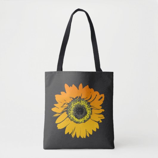 SONNENBLUMENDE TASCHE (Vorderseite)