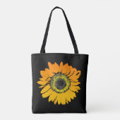 SONNENBLUMENDE TASCHE (Rückseite)