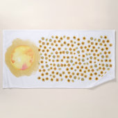SONNENBLUMENDELIGHT STRANDTUCH (Vorderseite)
