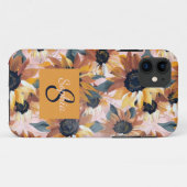 Sonnenblumendesign Case-Mate iPhone Hülle (Rückseite (Horizontal))