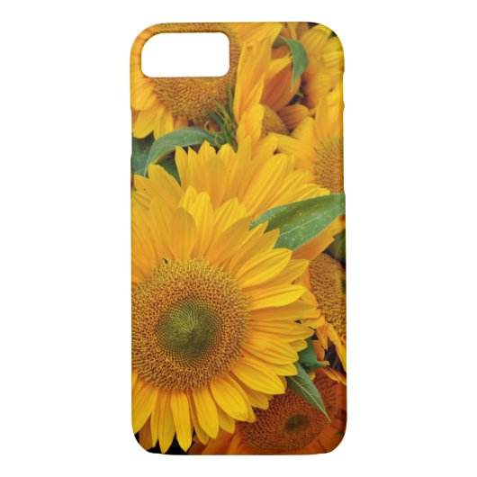 Sonnenblumendesign Case-Mate iPhone Hülle (Rückseite)